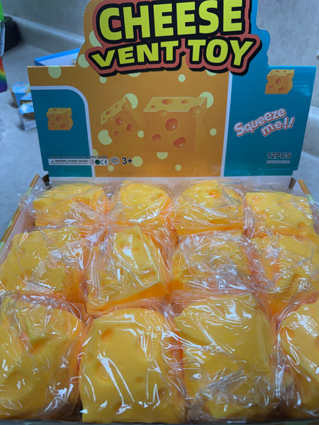 Square Cheese Squishy - 7/4