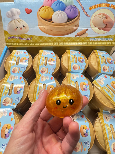 Mystery Mini Glittered Dumpling Squishy - 7/4