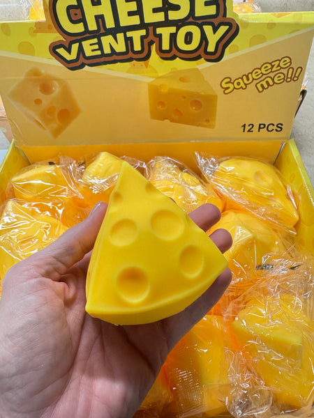 Triangle Cheese Squishy Toy - 7/4