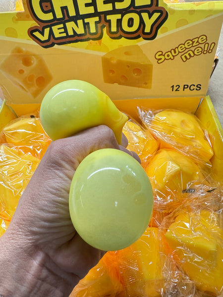 Triangle Cheese Squishy Toy - 7/4