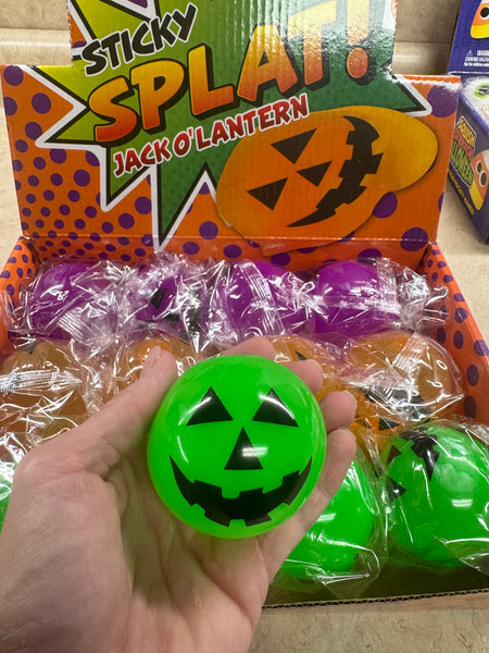 IN STOCK - 2.25" SPLAT JACK-O-LANTERN