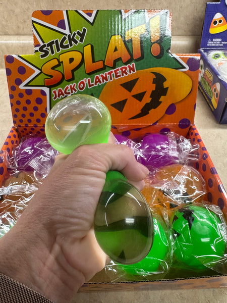 IN STOCK - 2.25" SPLAT JACK-O-LANTERN
