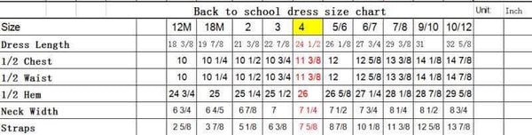 PREORDER school dress