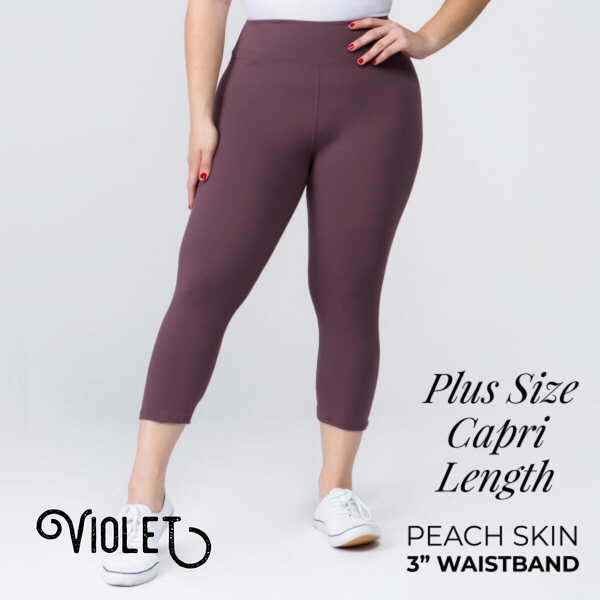 Preorder Plus Size Capri Legging