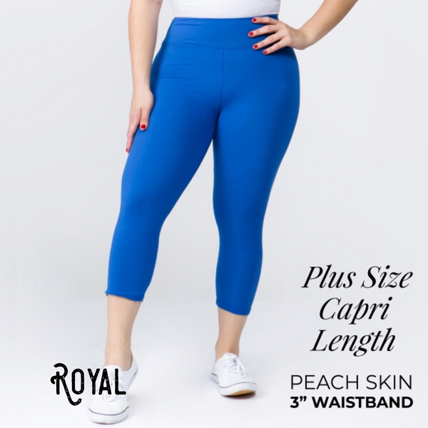 Preorder Plus Size Capri Legging