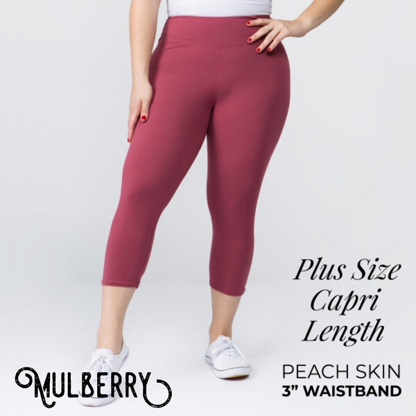 Preorder Plus Size Capri Legging