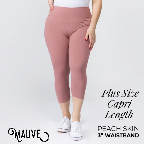 Preorder Plus Size Capri Legging